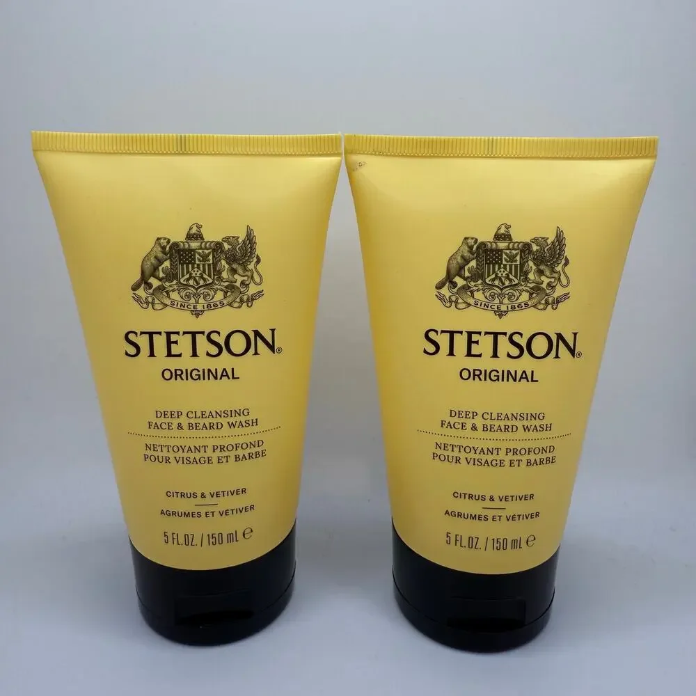 NEW Stetson Original Deep Cleansing Face and Beard Wash 5 Fl oz - Picture 1 of 2